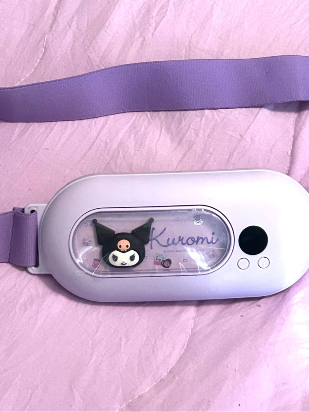 Kuromi Heating Pad Belt - Picture 2 of 3